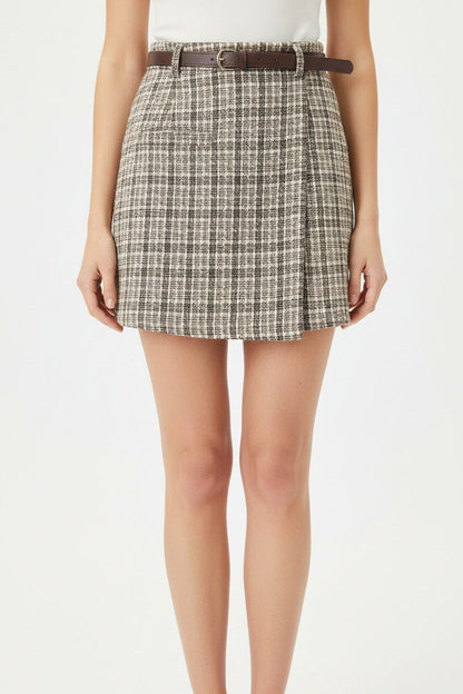 Gonna Coreana Irregolare Donna – Skirt Asimmetrica Elegante Autunno