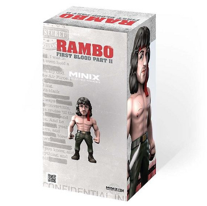 Minix Rambo Bandana - (Filme 109) Figur 12cm Statue Sammlerstück
