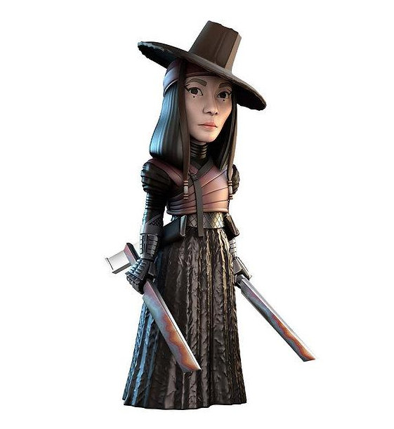 Minix Movies Rebel Moon - Nemesis (112) Figur 12cm Statue Sammlerstück