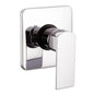 Built-in single-way shower mixer model 23 in brushed nickel