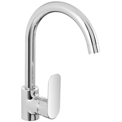 Miscelatore feridras canna curva lavello serie kitchen