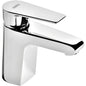 Single-lever basin mixer with pop-up waste, LOGOS series Mamoli