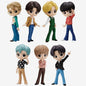 BANPRESTO Q POSKET (BTS) TinyTAN DYNAMITE (COMPLETE BAND) PVC-FIGUREN