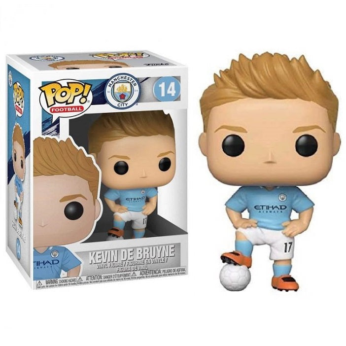 Funko Pop! Football Manchester City - (14) Kevin De Bruyne Vinylfigur 9 cm