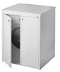 PVC washing machine cover cabinet in complete kit 70x60 cm Onda model, water resistant