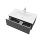 81cm wall-mounted bathroom cabinet, linen color