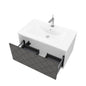 81cm wall-mounted bathroom cabinet, linen color