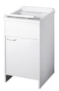 Single-door laundry cabinet kit 45x50cm Garden model for indoor and outdoor use, practical and resistant
