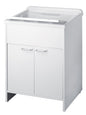 Two-door laundry cabinet in kit 60x50cm Garden model for indoor and outdoor use, practical and resistant