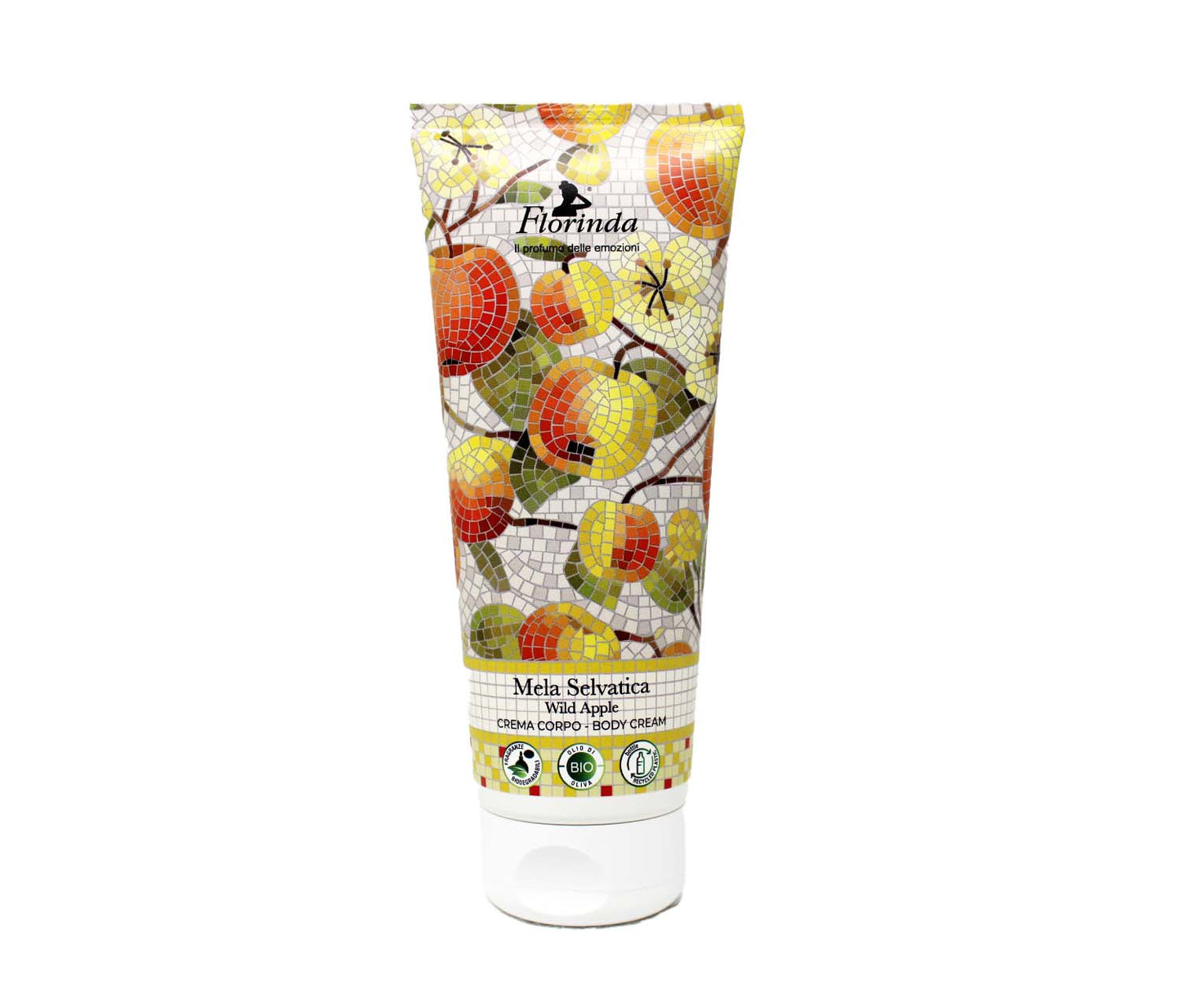 Florinda Mosaici Italiani Körpercreme Wilder Apfel 200 ml