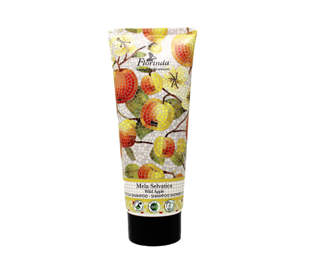 Florinda Mosaici Italiani Duschshampoo Wilder Apfel 200 ml