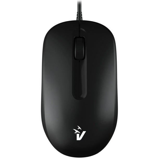 Vultech Essence USB-Maus mit Kabel, 3 Tasten, optisch, 1200 dpi, PC Laptop Desktop