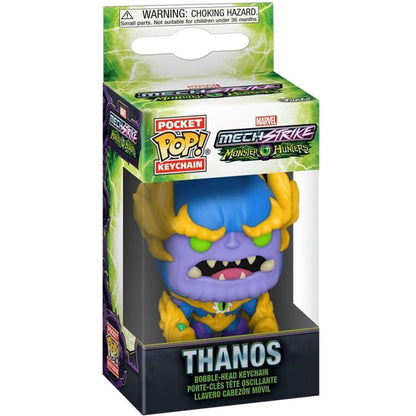 Funko Pop Pocket Schlüsselanhänger Marvel Mech Strike Monster Hunter (Thanos) Schlüsselanhänger