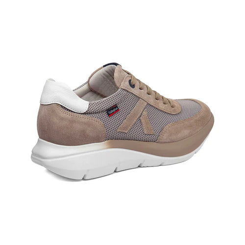 CallagHan Scarpa Uomo Algoritmo 61205 Beige – Pelle Scamosciata Idrorepellente