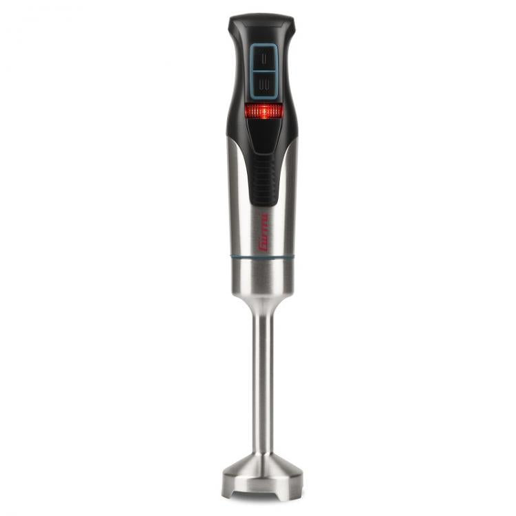 Girmi Mixer Immersione Acciaio Con Ciotola Mx38 4 Lame Frullatore Minipimer 800W