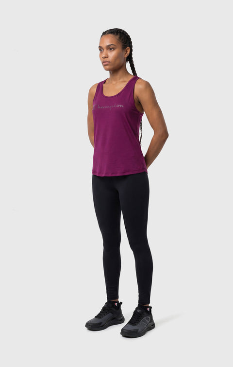 Champion Canotta Running Donna 119138-VS508 Viola - Top Running