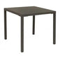 Stackable Manchester table 80 x 80 in powder-coated steel