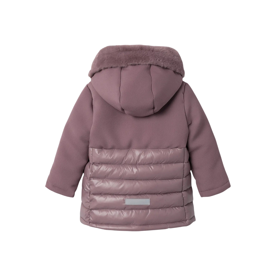 Piumino Bambina name it Marol Rosa con Cappuccio 13246828
