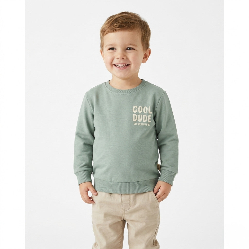 Name It Felpa Girocollo Bambino Verde - 13257552