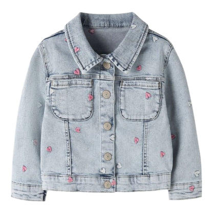 name it giubbini in jeans da bambina 13250731 blu chiaro