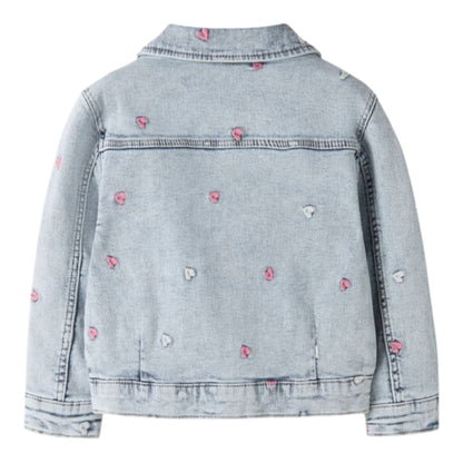 name it giubbini in jeans da bambina 13250731 blu chiaro