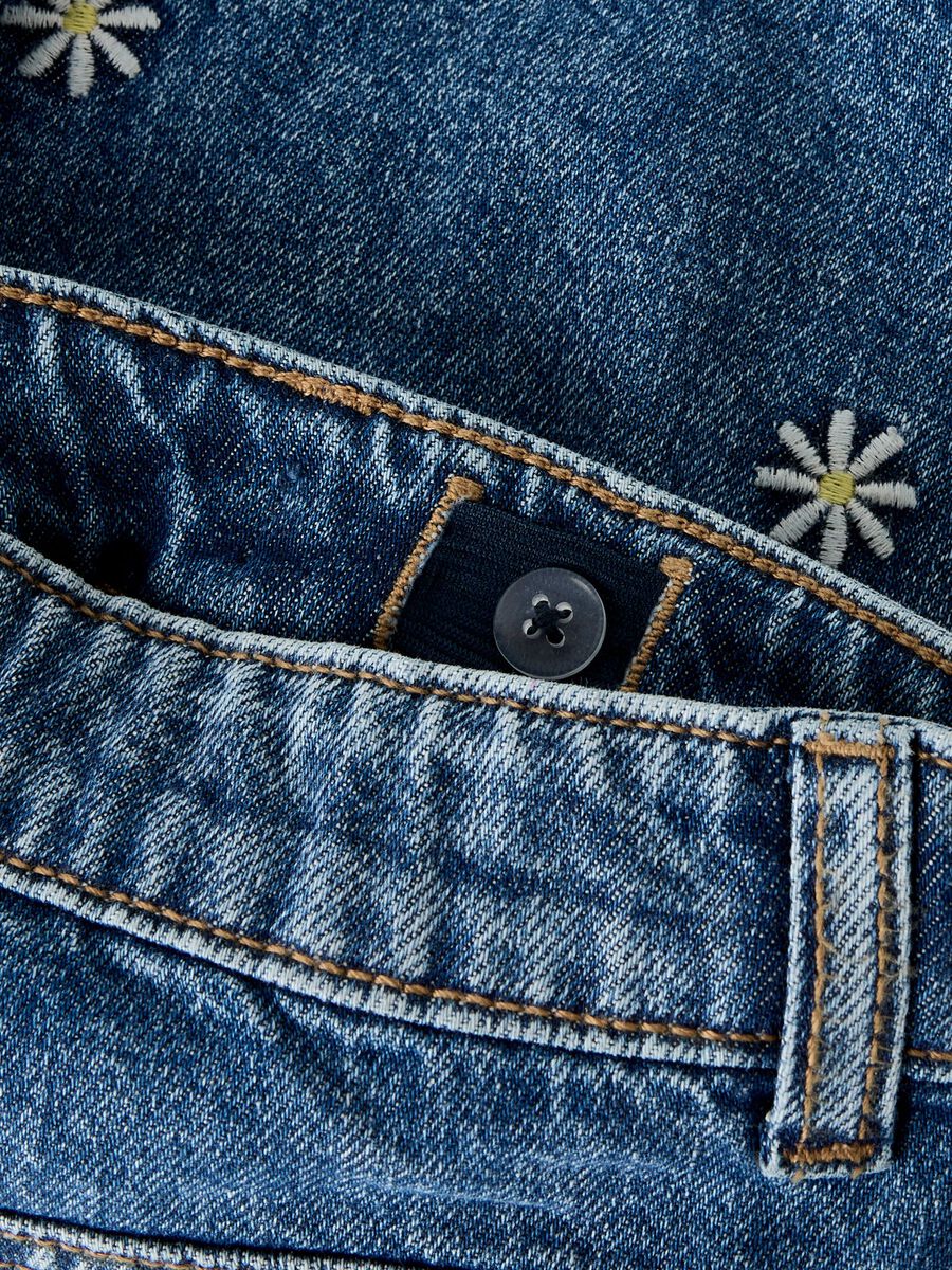 name it pantaloncino denim da bimba NKFBELLA 13229316 blu medio