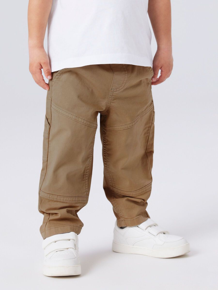 Name It Pantalone Twill Bambino Verde Kelp Bombo MBen Tap - 13249476