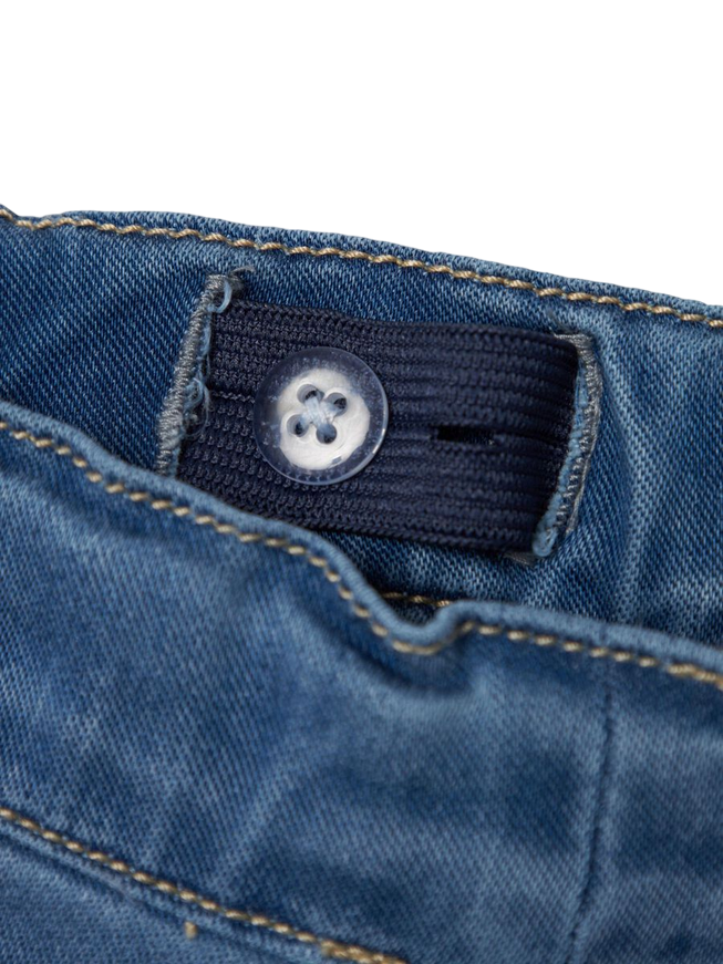 name it pantalone da bambina Bella Wide 13230743 blu medio
