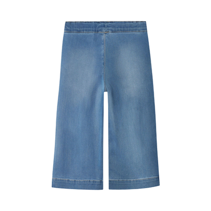 name it pantalone da bambina Bella Wide 13230743 blu medio