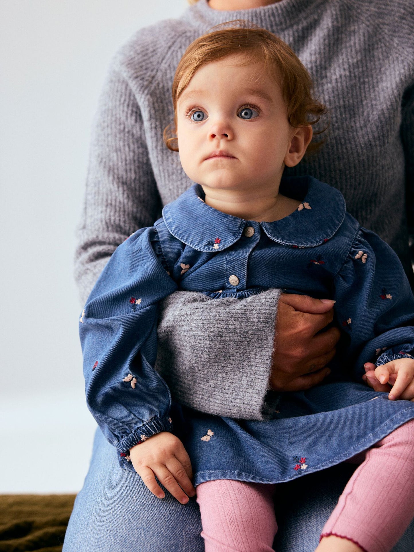 Name It Vestito Neonata Jeans Blu Falva - 13255131