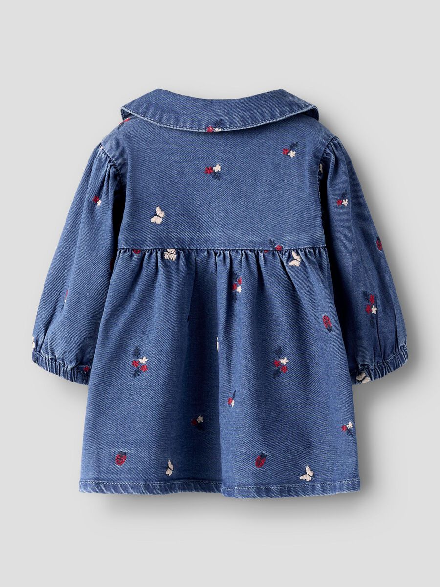 Name It Vestito Neonata Jeans Blu Falva - 13255131