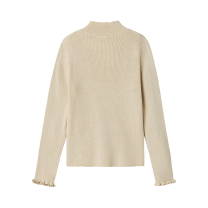 name it maglia pullover da ragazza con delux 13223077 sabbia