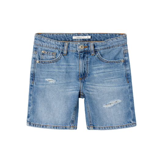 name it pantaloncino in denim da ragazzo SILAS 13225800 blu medio