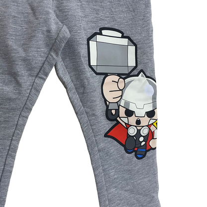 name it pantalone in felpa leggera Marvel con stampa Supereroi 13232194 grigio