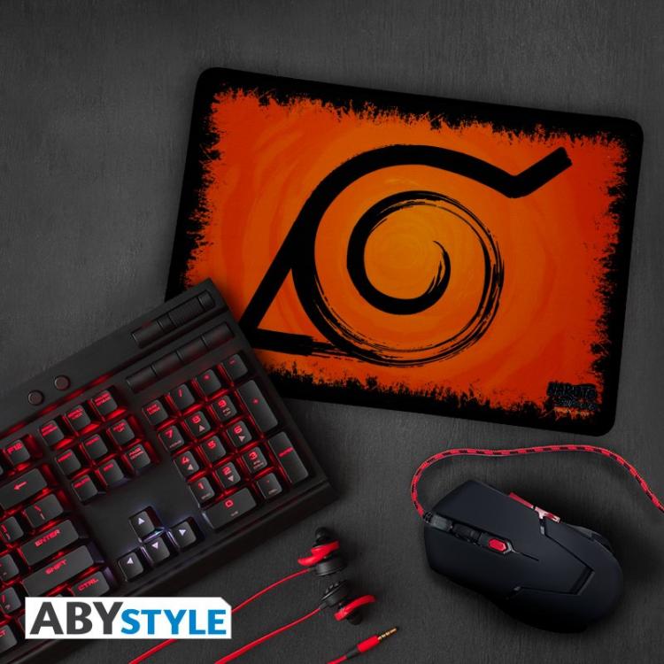 Abystyle Mauspad Gaming Anime Manga Naruto Shippuden Konoha