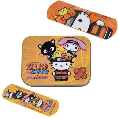 Naruto Shippuden X Hello Kitty Box 24 Pflaster sterile Wundauflagen Gadget