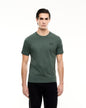 EA7 Emporio Armani Men's Green Core Identity Pima Cotton T-shirt 8NPT25 PJVPZ U7260
