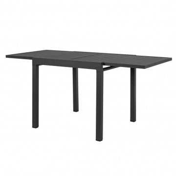 Tavolo Hawaii allungabile in alluminio - 90/180 x 90
