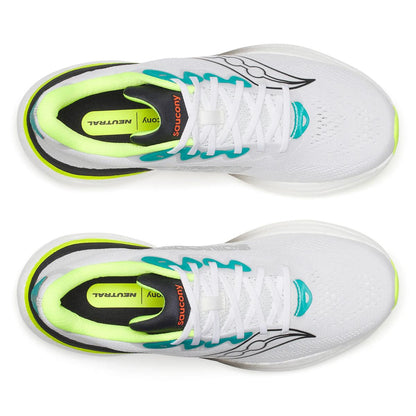 Saucony Scarpa Running Uomo Ride 19 S101566-1036 Bianco