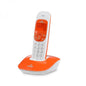 Brondi Nice Portable Cordless Phone Wireless Battery White/Orange