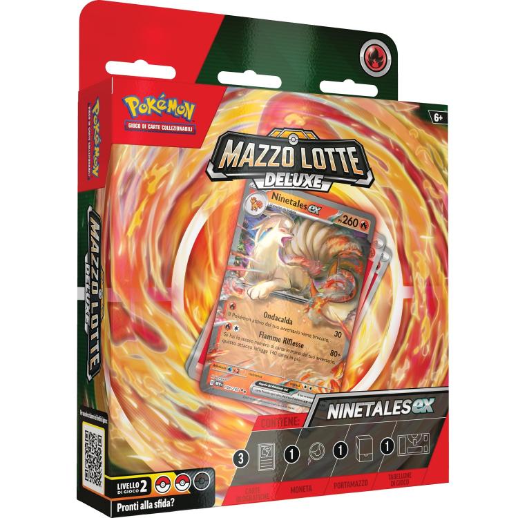 Pokémon – Deluxe Kampfdeck (Ninetales-Ex) TCG Sammelkartenspiel Ita