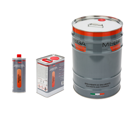 MEGASID Diluente Nitro Antinebbia NC Per Vernici Smalti Universale  1 5 25 LT