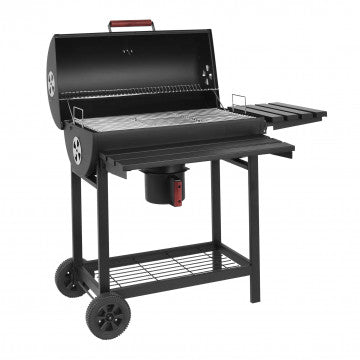 Tennessee Holzkohlegrill mit schwarz lackiertem Stahlgestell