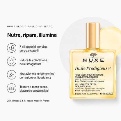 Nuxe Huile Prodigieuse – Olio Secco Multifunzione 100ml