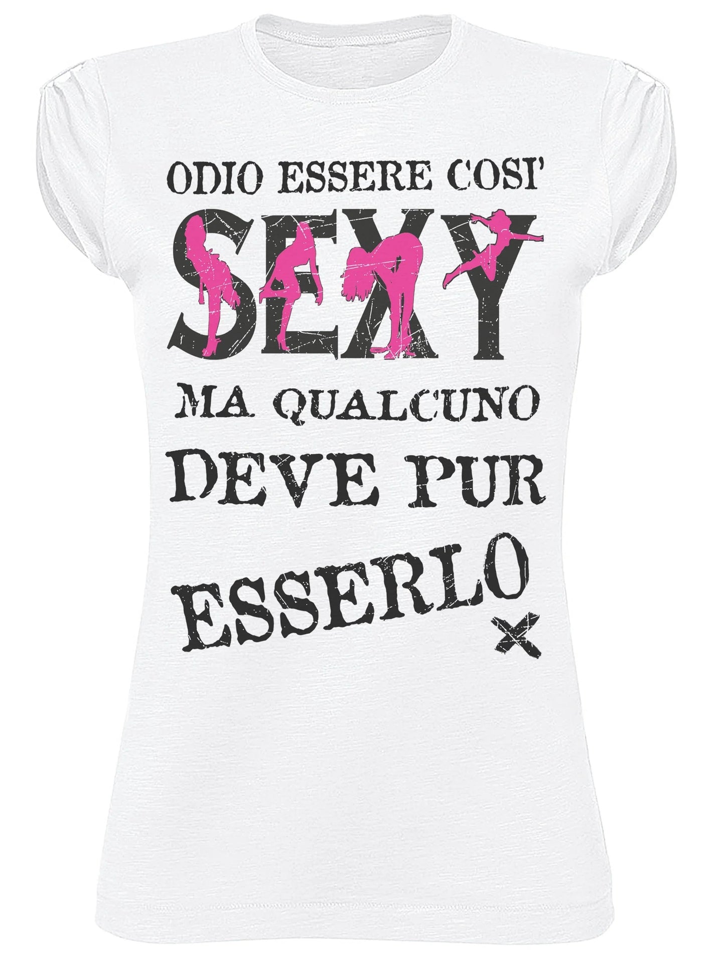 T-shirt Donna Slub 100% Cotone Eco - STREET STYLE