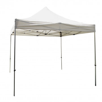 Gazebo pieghevole 3x3 m telo poliestere 420D struttura metallo