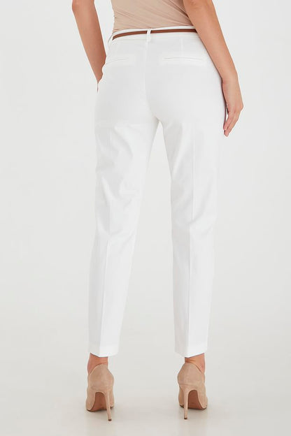 b.young Pantalone da donna Days Cigaret 20803473 80115 white