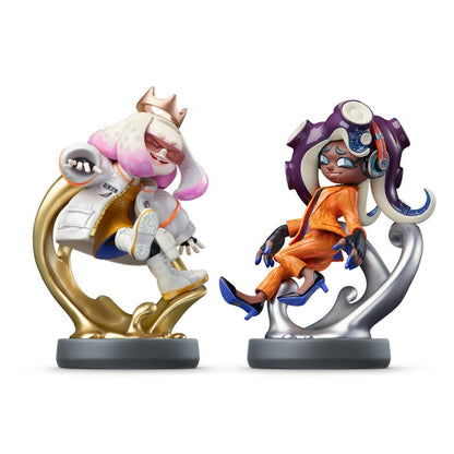 Amiibo Splatoon 3 Perla & Marina Nintendo Switch Set Turm der Ordnung