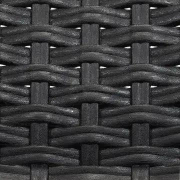 Poltrona Indiana - Sedia per esterni in wicker con struttura plastica stampata, dimensioni cm 57 x 59 x 86 h.