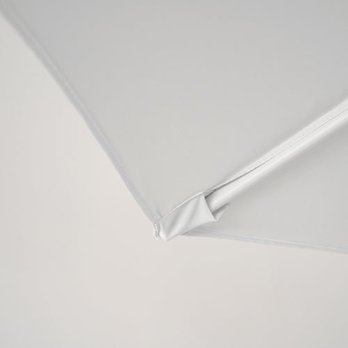 Ombrellone palo laterale 3mt in metallo colore bianco